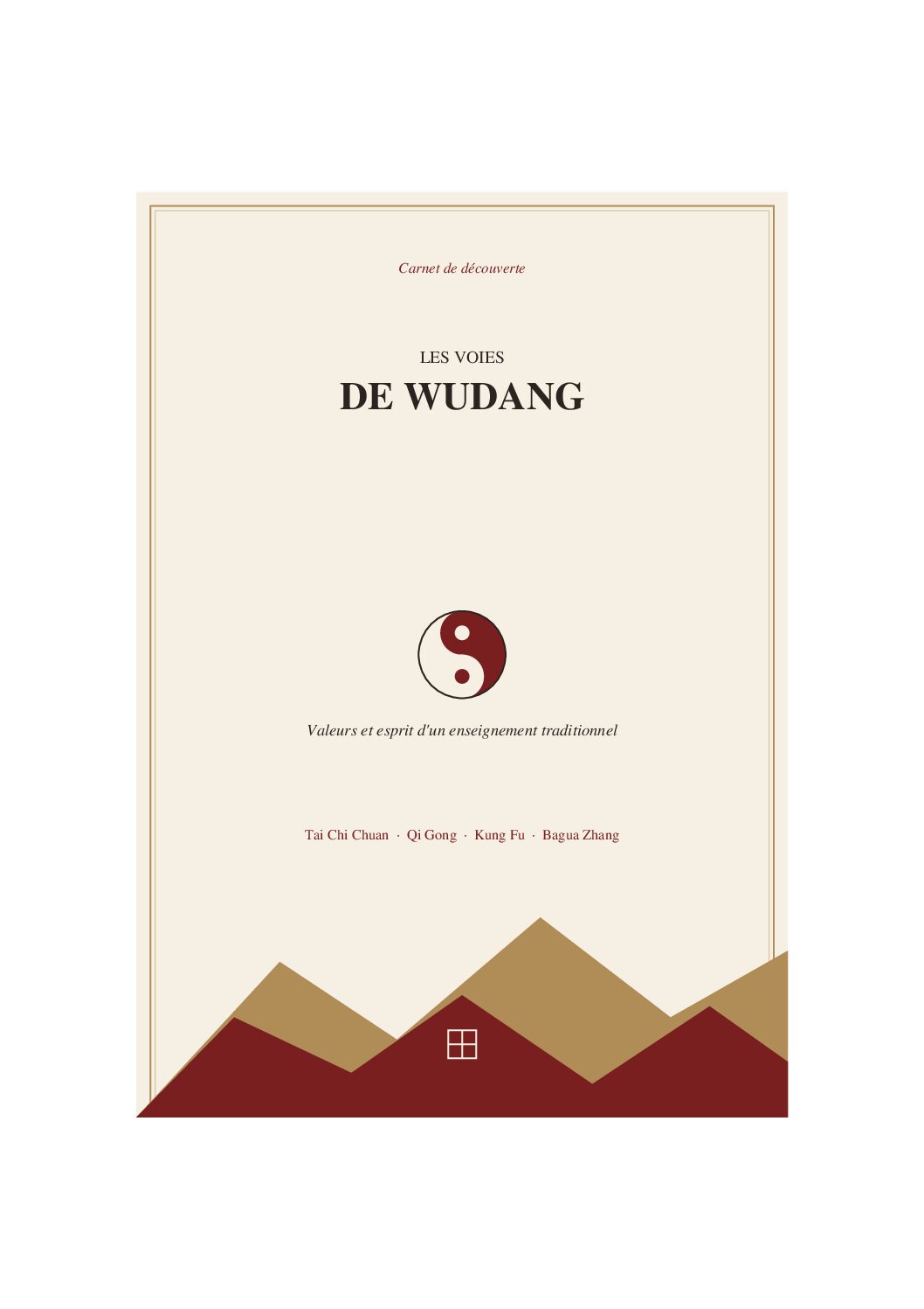 Les Voies de Wudang — Carnet de découverte (offert)